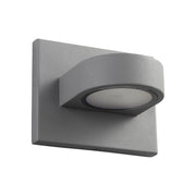 Eris Small LED Outdoor Wall Sconce in Gray