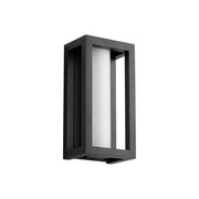 Aperto Small LED Outdoor Wall Lantern in Black