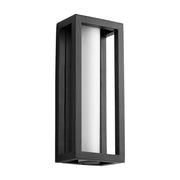 Aperto Medium LED Outdoor Wall Lantern in Black