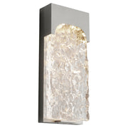Nitro LED Outdoor Wall Sconce in Satin Nickel