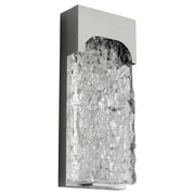 Nitro LED Outdoor Wall Sconce in Satin Nickel
