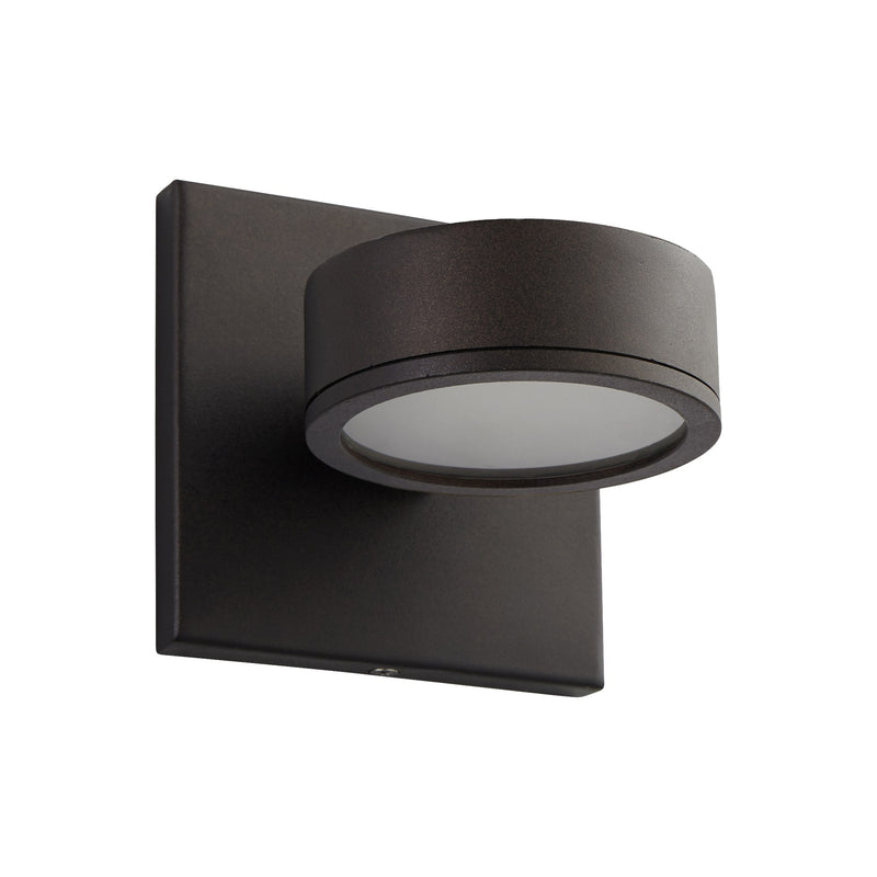 Ceres Small LED Outdoor Wall Sconce in Oiled Bronze