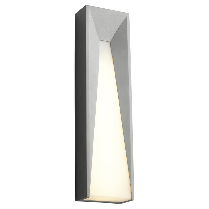 Calypso Small LED Outdoor Wall Sconce in Gray