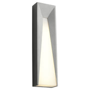 Calypso Small LED Outdoor Wall Sconce in Gray
