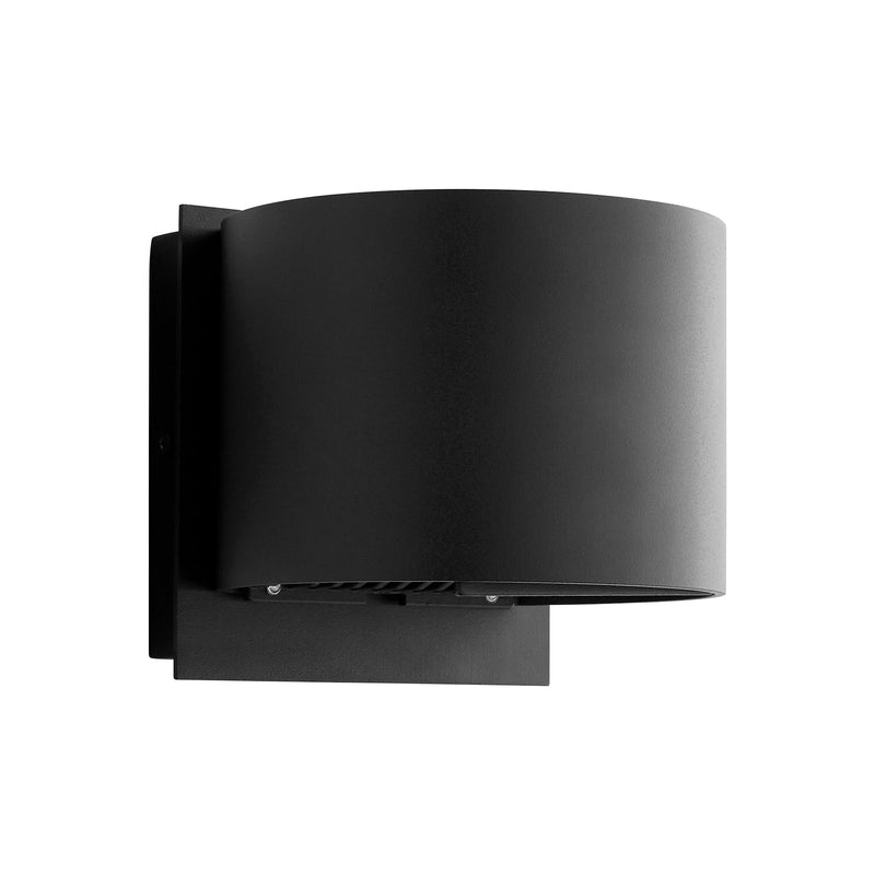 Kaldor LED Outdoor Wall Sconce in Black