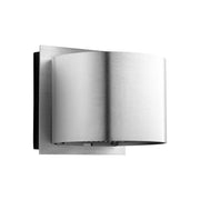 Kaldor LED Outdoor Wall Sconce in Brushed Aluminum