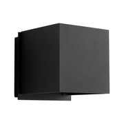 Kubo LED Outdoor Wall Sconce in Black