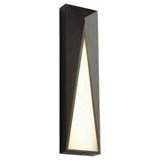 Elif Small LED Outdoor Wall Sconce in Oiled Bronze