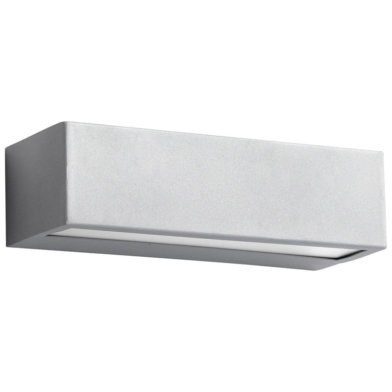 Maia 10" LED Outdoor Wall Sconce in Gray
