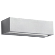 Maia 10" LED Outdoor Wall Sconce in Gray
