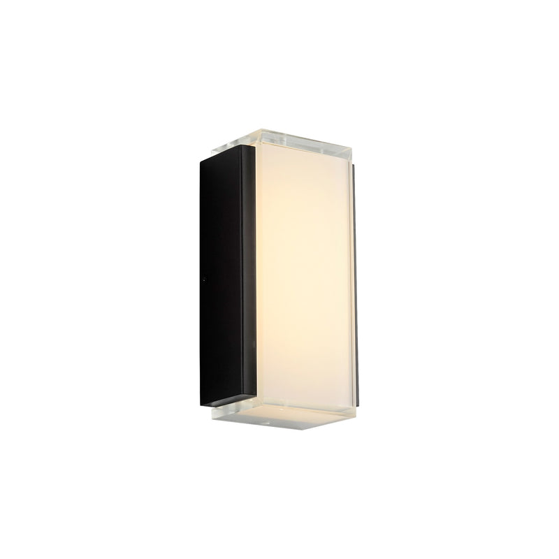 Helio Small LED Outdoor Lantern in Black