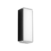 Helio Medium LED Outdoor Lantern in Black