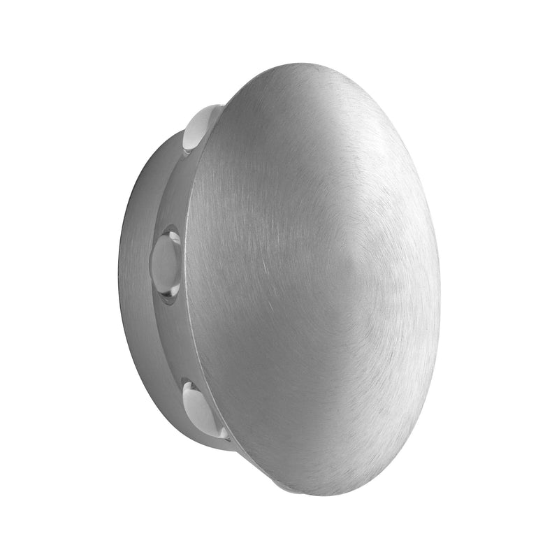 Rickie LED Outdoor Wall Sconce in Brushed Aluminum
