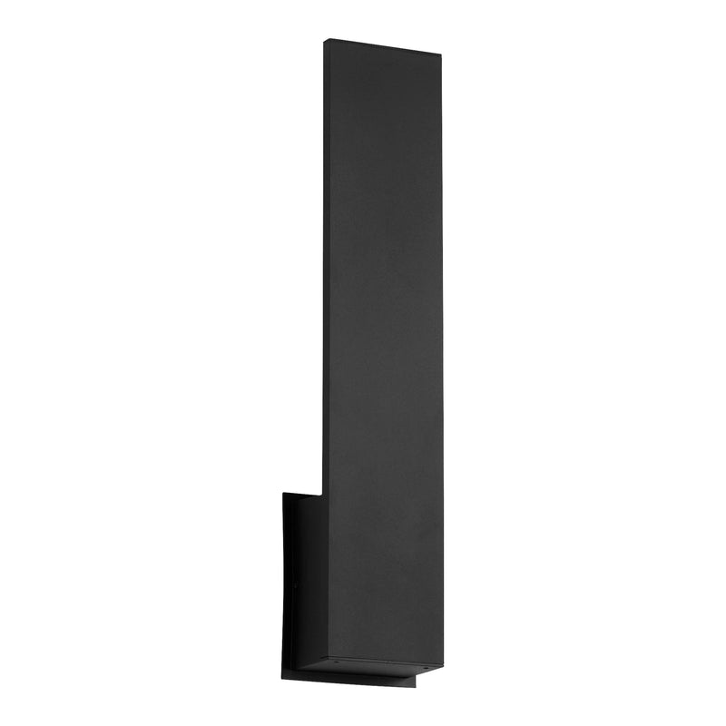 Icon LED Outdoor Wall Sconce in Black