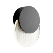Pavo 7" LED Outdoor Wall Sconce in Black