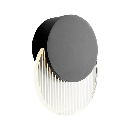 Pavo 7" LED Outdoor Wall Sconce in Black