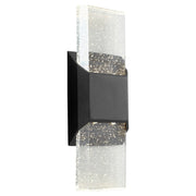 Esprit 2 Light LED Outdoor Wall Sconce in Black