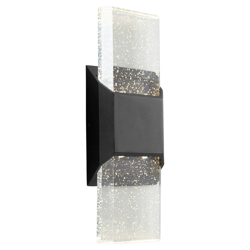Esprit 2 Light LED Outdoor Wall Sconce in Black