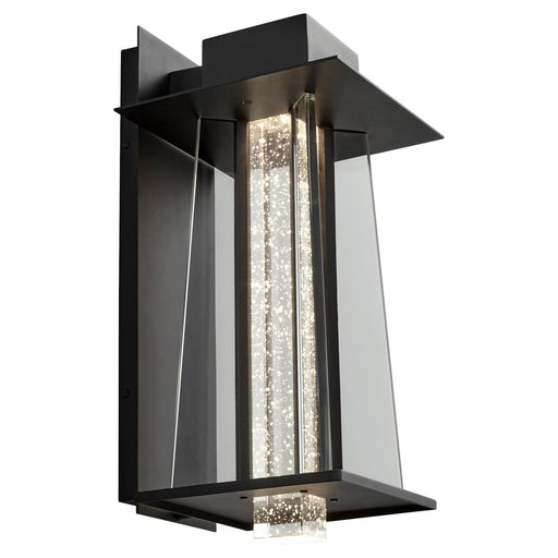 Artè 19" LED Outdoor Wall Lantern in Black