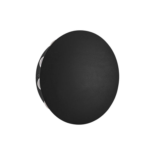 Rickie 8" LED Outdoor Wall Sconce in Black
