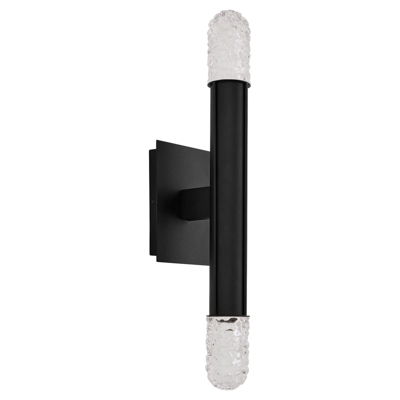 Pharos LED Outdoor Wall Sconce in Black