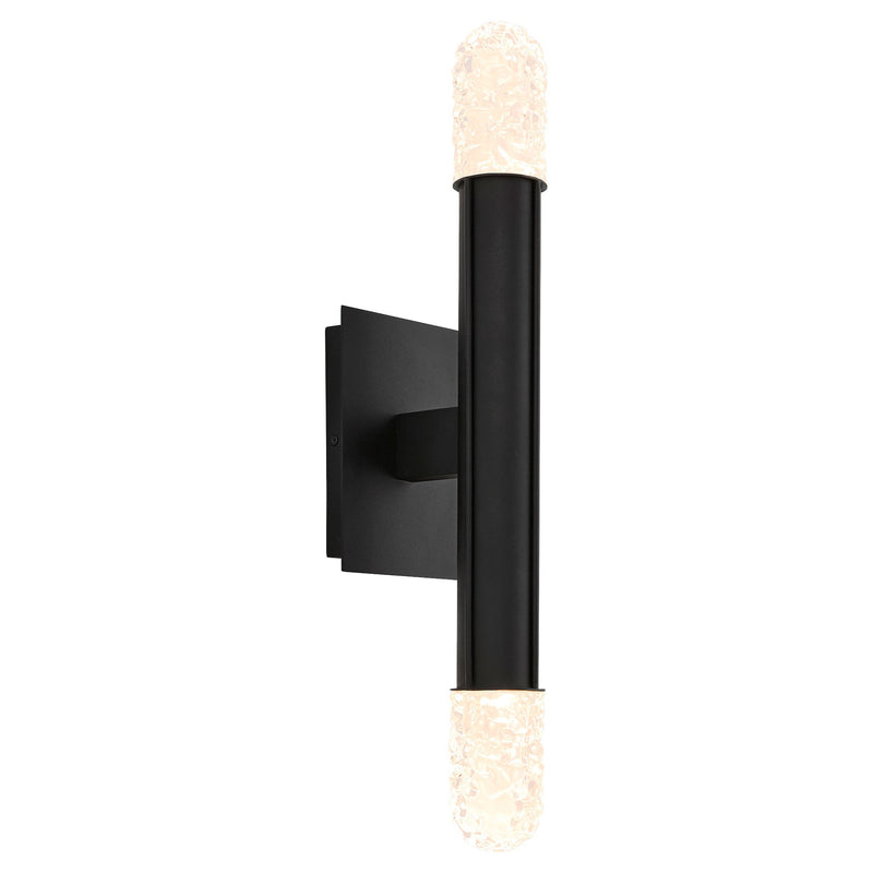 Pharos LED Outdoor Wall Sconce in Black