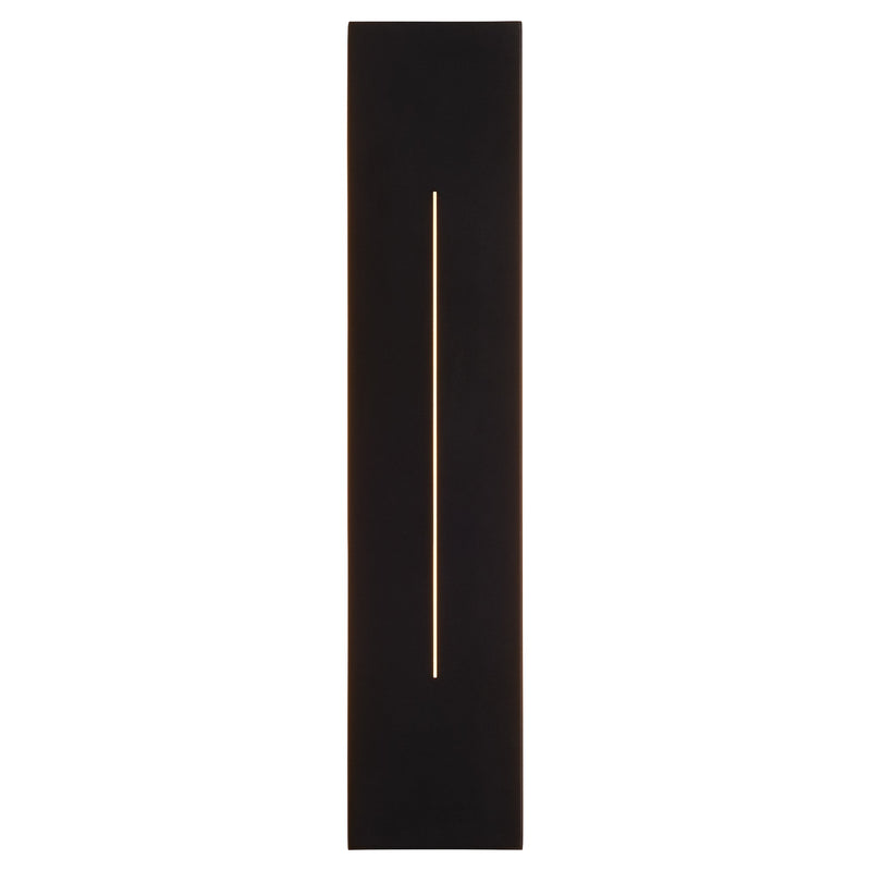 Torre 24" LED Outdoor Wall Sconce in Sand Black