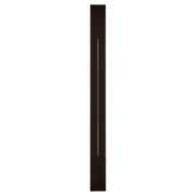 Torre 60" LED Outdoor Wall Sconce in Sand Black