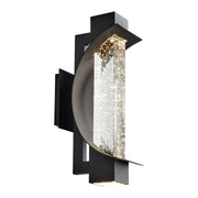 Albedo 14" LED Outdoor Wall Lantern in Black