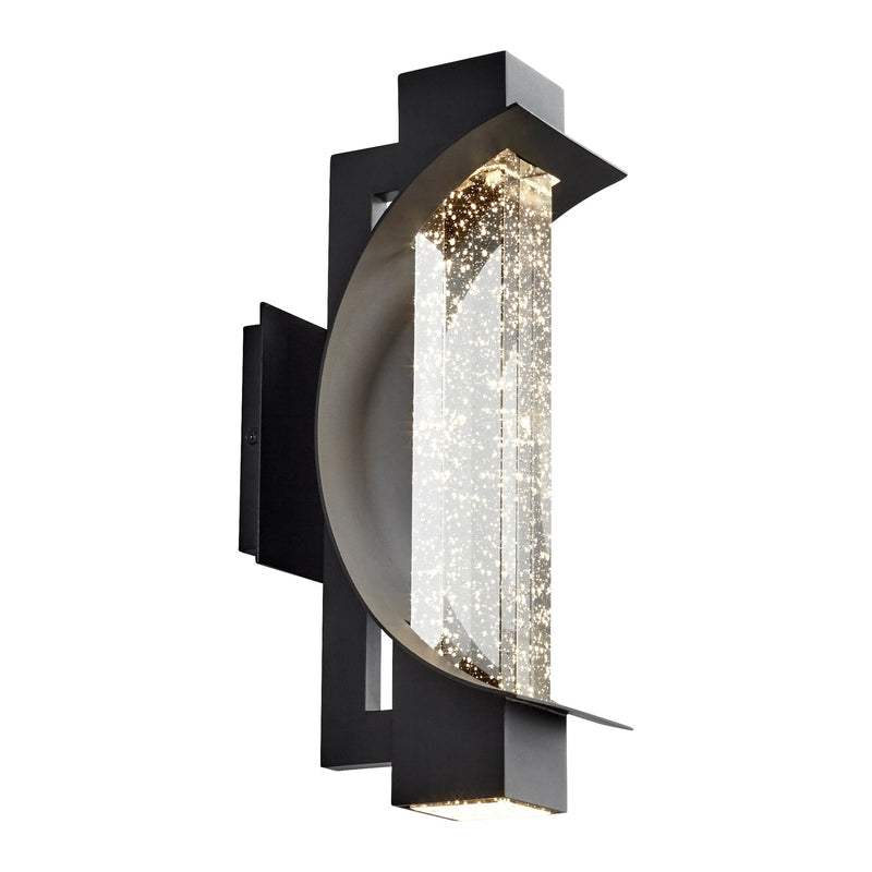 Albedo 14" LED Outdoor Wall Lantern in Black