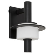 Janus 18" LED Outdoor Wall Lantern in Black