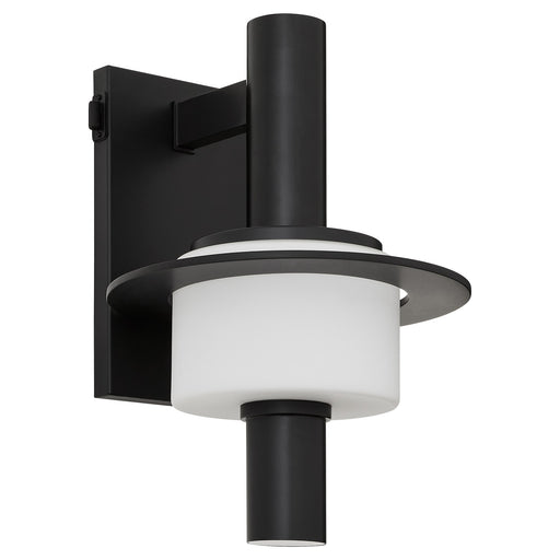 Janus 18" LED Outdoor Wall Lantern in Black