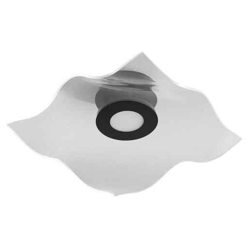 Medusa 20" LED Semi-Flush Mount in Black