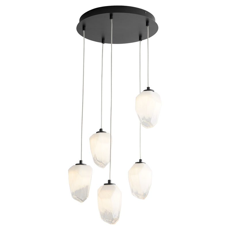 Vivo 5 Light LED Pendant in Black