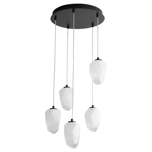 Vivo 5 Light LED Pendant in Black
