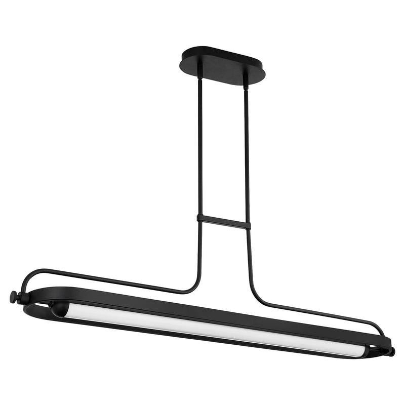 Braem 48" LED Linear Pendant in Black