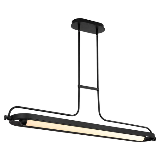 Braem 48" LED Linear Pendant in Black