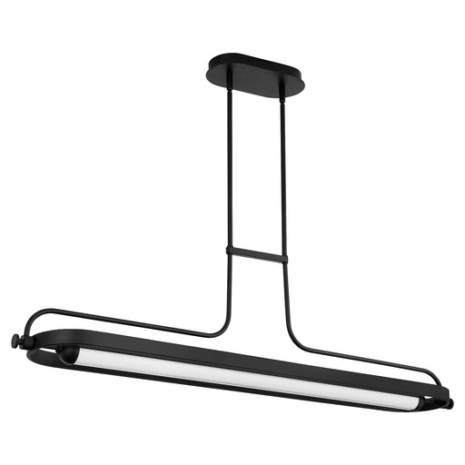Braem 48" LED Linear Pendant in Black