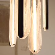 Avian 4 Light LED Pendant in Black