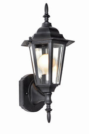 Builder Cast 17" 1 Light Outdoor Wall Lantern in Black