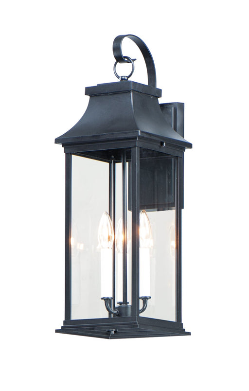 Vicksburg 24" 3 Light Outdoor Wall Sconce in Black