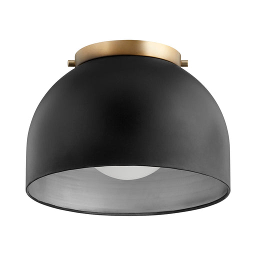 Dome 11" Ceiling Mount in Textured Black