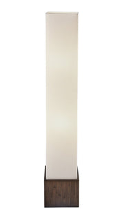 Sebu 2-Light Floor Lamp in Teak Brown Bamboo