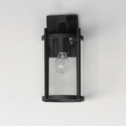 Belfry 1 Light Outdoor Wall Sconce in Black