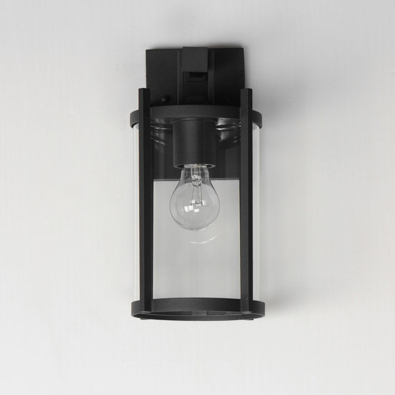 Belfry 1 Light Outdoor Wall Sconce in Black