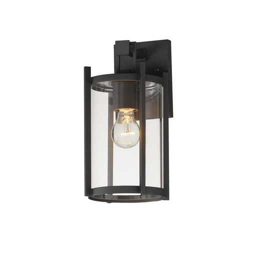 Belfry 1 Light Outdoor Wall Sconce in Black