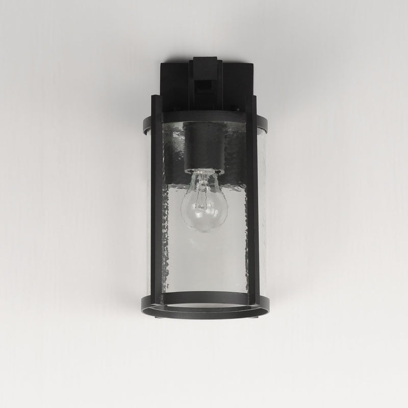 Belfry 1 Light Outdoor Wall Sconce in Black