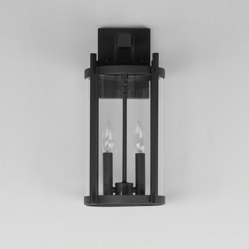 Belfry 2 Light Outdoor Wall Sconce in Black