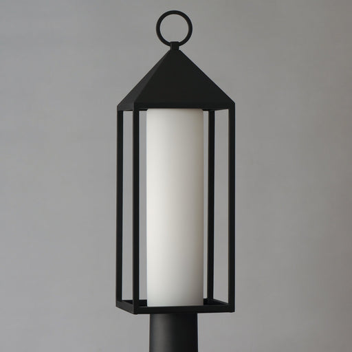 Aldous 1 Light Outdoor Post Lantern in Black