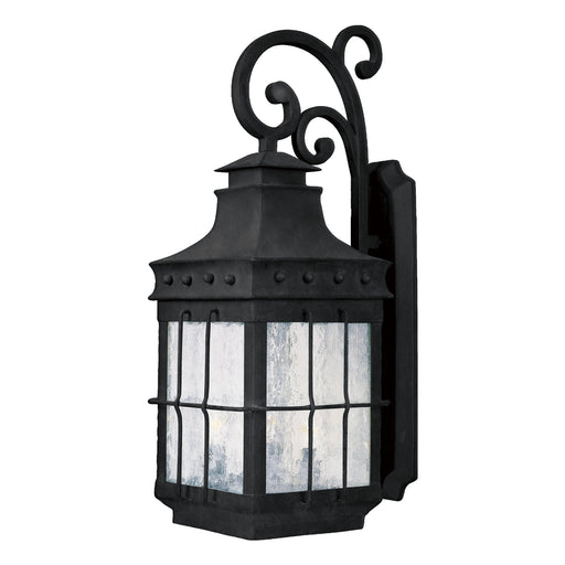 Nantucket 4 Light Outdoor Wall Lantern in Country Forge